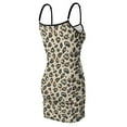 thumbnail image 6 of Ladies Elegant Sling Sleeveless Sexy Dress Animal prints, 6 of 6