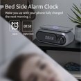thumbnail image 4 of Despertador Luz LED con Altavoz BT Radio FM Snooze yeacher  Despertador, 4 of 8
