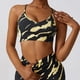 thumbnail image 5 of Sujetador de Yoga con estampado de leopardo, almohadilla para el pecho, Sujetador deportivo Sexy, Top de gimnasio, ropa interior elástica de camuflaje para mujer, ropa deportiva para correr y Yoga, 5 of 5