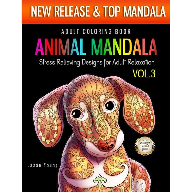 Download Sacred Mandala Designs and Patterns Coloring Books for Adults: Adult Coloring Book Animal ...