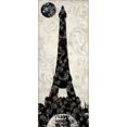thumbnail image 2 of Moon over Paris Poster Print by  Color Bakery (10 x 20), 2 of 2