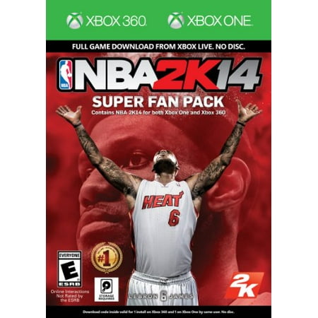 NBA 2K14 Super Fan Pack, Take 2, XBOX 360, 710425493614