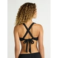thumbnail image 3 of Time and Tru Women's and Women's Plus Keyhole Underwire Bikini Top, Sizes XS-2X, 3 of 5