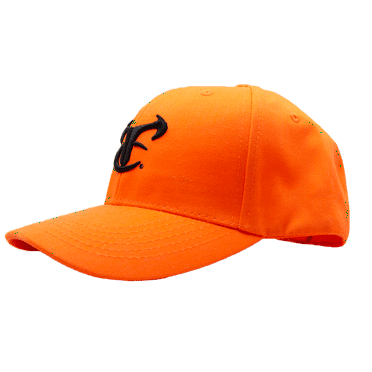TrueTimber Blaze Orange Twill 6-Panel Design Cap with Twill Fabric, Blaze Orange High-Visibility