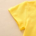 thumbnail image 6 of Girls Blouses Newborn Infant Baby Girls Boys Short Sleeve Tops Knitted Sweater Yellow 120, 6 of 8