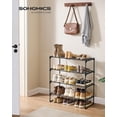 thumbnail image 2 of Organizador de Zapatos SONGMICS de 4 Niveles de Metal 30x68x75 cm, 2 of 7