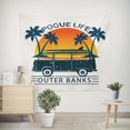 thumbnail image 2 of Tapestry Pogue Life Outer Banks para pared, 150 x 90 cm, microtela, 2 of 2
