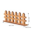 thumbnail image 2 of BESTYASH 20Pcs Mini House Wooden Fences for Plant Pot Decoration in Coffee, 2 of 5