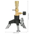 thumbnail image 2 of OULII 1Set Portable Bunsen Burner for Hobbyists Brass and Plastic Construction, 2 of 8