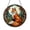 Stained Glass 5.9 Inch, variant on Woodland Fox Stained Glass Style Window Suncatcher1701