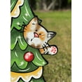 thumbnail image 6 of Tall Kitty Cat Christmas Tree Outdoor Decoration, 6 of 8
