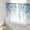 Blue Green, variant on Teal Blue Eucalyptus Leaves Sheer Curtains 54 Inch Length 2 Panels Set for Living Room/Bedroom, Spring Floral Summer Botanical Curtain Sheers Drapes Rod Pocket Curtains Window Treatment 52''x54''x2