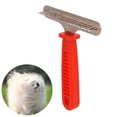 thumbnail image 1 of OULII Outils de Toilettage pour Chiens Peigne Démêlant Rouge 1Ensemble, 1 of 8