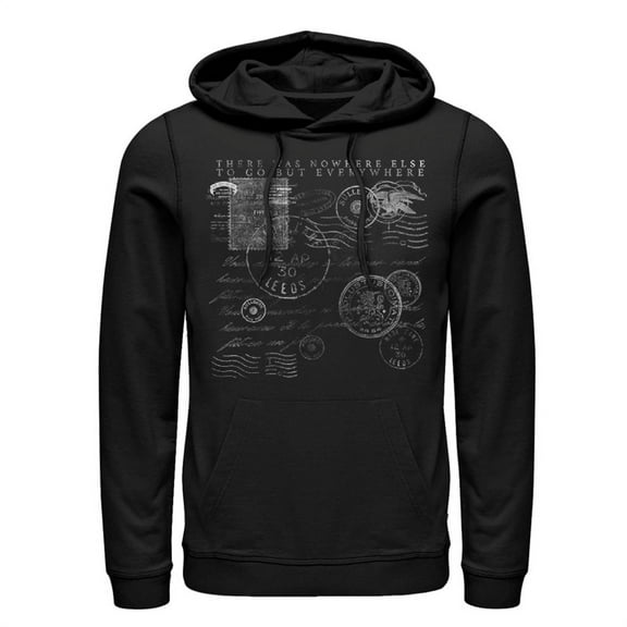 Men's Lost Gods Nowhere but Everywhere  Pull Over Hoodie Black Medium
