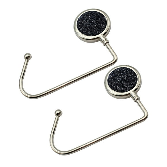 2 ganchos de aleación para bolsos, ganchos para bolsos duraderos, soportes para escritorio, gancho para mochila de mesa
