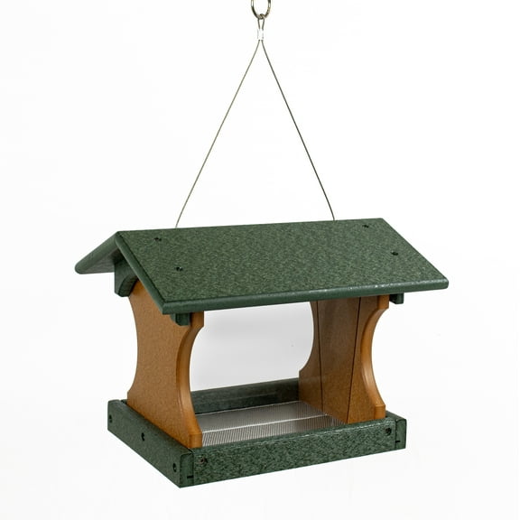 Outdoor Leisure Products Traditional Plastic Small Bird Feeder in Multi-Color