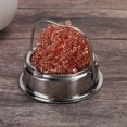 thumbnail image 4 of Soldering Iron Tip Cleaner Cleaning Wire Ball Solder Iron Tip Cleaner Soldering Iron Tip Cleaner Welding Nozzle Cleaner Stainless Steel Wire Balls With Base, 4 of 8