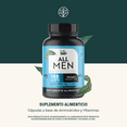thumbnail image 3 of Suplemento Alimenticio LIFE 360+ All Men 180 Cápsulas Creatina Monohidratada Vitaminas, 3 of 7