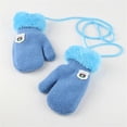 thumbnail image 3 of Guantes de invierno para niños Keep Warm - Azul marino Kuyhfg Sin marca, 3 of 4