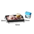 thumbnail image 4 of Bandeja de yogur Hugo Vajilla de simulación de juguetes Mini comida 1:12, 4 of 4