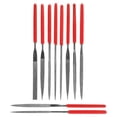 thumbnail image 2 of LIFKOME 10-Piece Mini File Set Titanium Coated for Metal, Precision Hand Tools for Filing and Shaping, 2 of 7