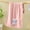 Pink#1388, variant on Soft Coral Fleece Towel with Rabbits Pattern, Quick-Drying Absorbent Bath and Hair Drying Towel for Men and Women, 75x35cm, Multiple Colors