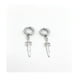 thumbnail image 3 of Pendientes con clip para la oreja, espada colgante, personalidad masculina, moda creativa, temperamento, pendiente de gota para niños de la calle larga, 3 of 4