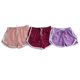 thumbnail image 3 of Pack de 3 pantalones cortos deportivos para mujer, líneas variadas, 3 of 5