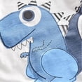 thumbnail image 3 of Boys Dinosaur Print T-shirt Top Short Sleeve + Shorts Set 2 Pack, 3 of 5