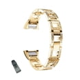 thumbnail image 1 of Bracelet de Montre en Acier Inoxydable RZK Bracelet Ajustable de Remplacement pour Fitbit Charge 2 pour Femmes-Or, 1 of 2