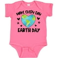 thumbnail image 3 of Inktastic Make Every Day Earth Day with Hearts and Stars Boys or Girls Baby Bodysuit, 3 of 5