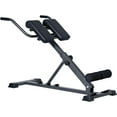 thumbnail image 1 of Soges Roman Chair Back Extension Machine, Hyperextension Bench for Hamstring, Glute and Lower Back, Adjustable and Foldable workout weight Bench Exercise Fitness Equipment for Home Gym, 1 of 9