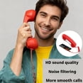 thumbnail image 2 of Retro Phone Handset Type C Telephone Wired Handsets Ideal For Landline And Mobile Use Bluetooth Function For Video Calls And Meetings, 2 of 8