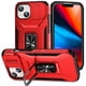 thumbnail image 1 of Funda para GANGXUN iPhone 15 Plus - Soporte metálico, Función magnética, Rojo, 1 of 6