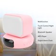 thumbnail image 4 of LED Night Light  Speaker, Touch Control Bedside Lamp, MP3 Player, Alarm Clock, 270 Degree Rotatable, Built in Mic, TF Card Support, Best Gift for Girls Boys Friends, 4 of 7