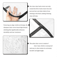 thumbnail image 3 of HOT 2 Pack Salon Chair Cover Protectors,Clear Square Hairdressing Back Covers for Fits Most Standard Chairs, 3 of 7
