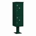 thumbnail image 3 of Outdoor Parcel Locker with 2 Compartments in Green with USPS Access Type I, 3 of 4