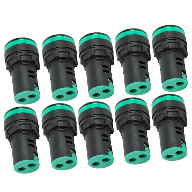 Luz de señal LED, 10 piezas AD16‑22DS Indicador LED Lámpara indicadora LED Indicador LED de primera línea