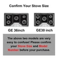 thumbnail image 3 of Protectores para cocina a gas de 36" FanXm, negro, doble grosor, 3 of 9