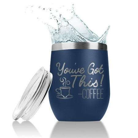 

12/20/30 oz Wine Tumbler with Lid Vacuum Stainless Steel Cup