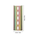 thumbnail image 2 of TEHAUX 2Jgo Bloques Terminales Para Riel Din Con Material Duradero Para Uso Industrial Multicolor, 2 of 6