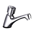 thumbnail image 2 of Llave Individual Para Lavabo Temporizadora Cromado 1/2 Pulg plateado 1/2 pulgadas, 2 of 4