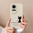 thumbnail image 1 of Cases For Oppo Reno 10 Pro 5G Heart Butterfly Full Protection Soft Liquid Silicone Black Phone Cover For Oppo Reno10Pro Funda TYW8 OPPO Reno 10 Pro, 1 of 6