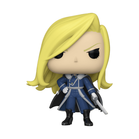 UPC: 0889698577380 | Funko Pop! Animation: Fullmetal Alchemist: B – Olivier Milla Armstrong with Sword Vinyl Figure