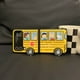 thumbnail image 2 of Bonita funda para teléfono con cordón de autobús escolar amarillo con dibujos de Snoopy y Peanuts para Samsung ZFlip 3 4 5 zflip3 zflip5 divertida funda de Charlie Brown, 2 of 5