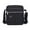 Black, variant on Gustave Women Nylon Purse Waterproof Crossbody Shoulder Bag Casual Messenger Bag Handbag Multi Zipper Pockets Bag (Black)