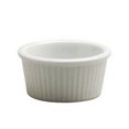 thumbnail image 1 of 1.5 oz Bright White Ware Fluted Ramekin, 1 of 1