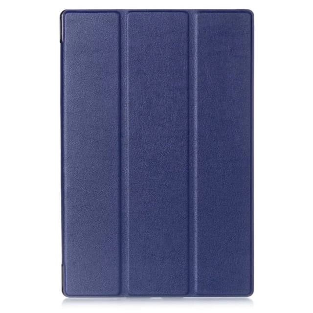 Smart Magnet Fold Flip PU Leather Funda Case For Sony Xperia Z2 Z3 Z4 Tablet Case Protective Cover + Pen Blue For Sony Xperia Z2
