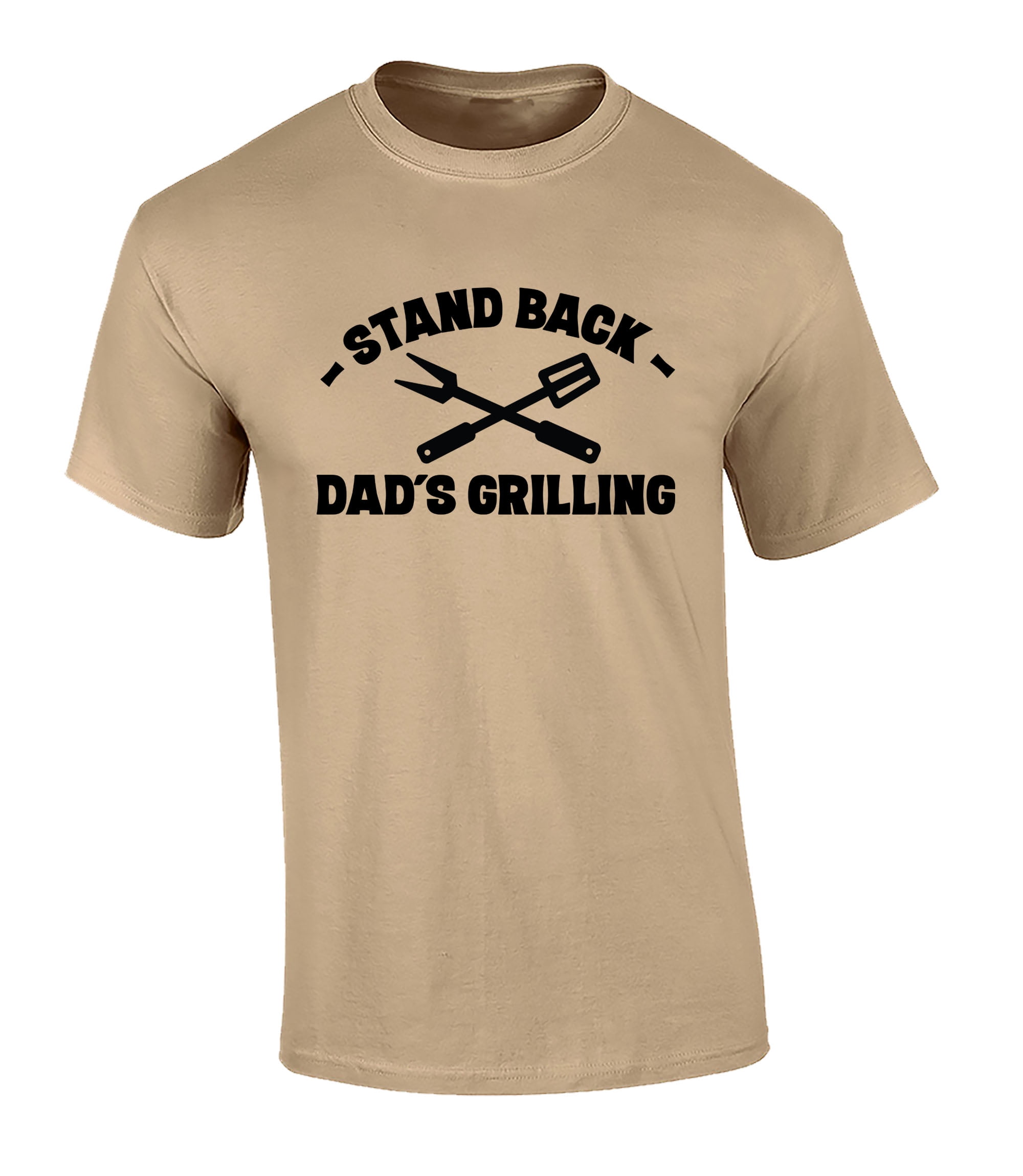 Funny Dad's Grilling Adult Mens Short Sleeve Tee Shirt Red - Afbeelding 19 van 26