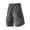 A70 Dark Gray, variant on Techwear Cargo Shorts for Men Loose Fit Crinkle Nylon Parachute Shorts Lightweight Multiple Zipper Pockets Drawstring Elastic Waist Casual Harajuku Streetwear
